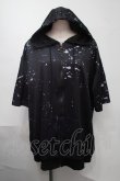 画像1: NieR Clothing / 転写パーカー  黒 S-25-08-02-041-PU-TO-HR-ZS (1)