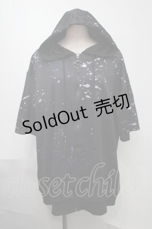 画像: NieR Clothing / 転写パーカー  黒 S-25-08-02-041-PU-TO-HR-ZY