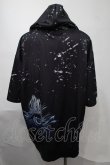 画像2: NieR Clothing / 転写パーカー  黒 S-25-08-02-041-PU-TO-HR-ZS (2)