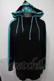 画像1: NieR Clothing / バイカラープルオーバー  黒ｘブルー S-25-08-02-048-PU-TO-HR-ZS (1)