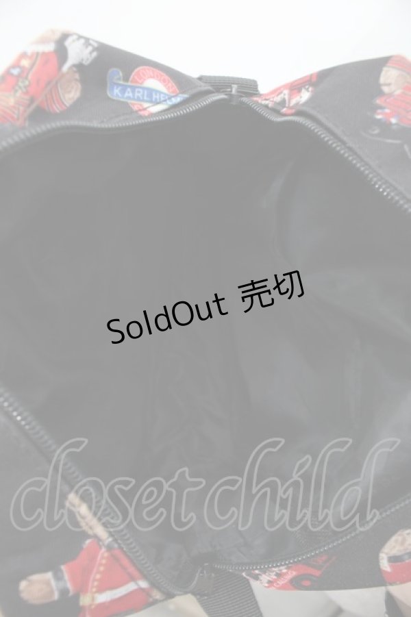 画像3: Karl Helmut / カールくんショルダーバッグ  黒 S-25-08-04-002-EL-BG-AS-ZS (3)