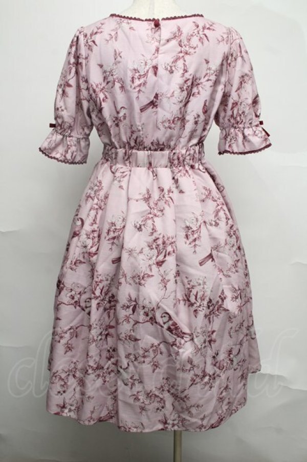 画像2: axes femme kawaii / カトルオワジヨンワンピース  ピンク S-25-08-04-034-AX-OP-AS-ZT048 (2)