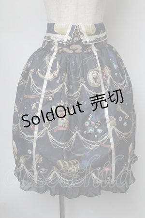 画像: axes femme kawaii / クラシックオーシャンスカート  紺 S-25-08-05-055-AX-SK-AS-ZS