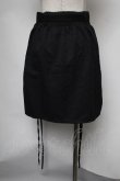 画像2: NieR Clothing / ギャザータイトスカート  黒 S-25-08-05-059-PU-SK-HR-ZS (2)