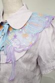 画像3: Blue rouge / 海デザイン半袖ブラウス  ラベンダー S-25-08-05-007-CA-BL-HR-ZS (3)