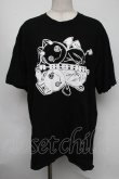 画像1: NieR Clothing / プリントTシャツ  黒 S-25-08-05-014-PU-TO-HR-ZS (1)