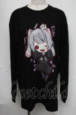 画像1: NieR Clothing / プリントロンT  黒 S-25-08-05-019-PU-TO-HR-ZS (1)