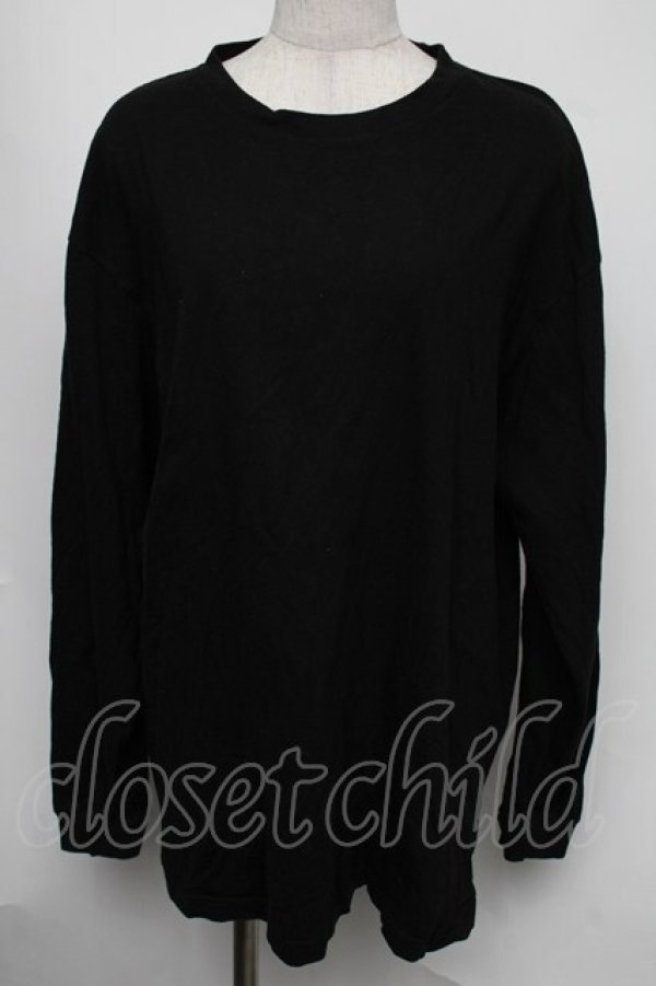 画像1: NieR Clothing / プリントロンT  黒 S-25-08-05-021-PU-TO-HR-ZS (1)