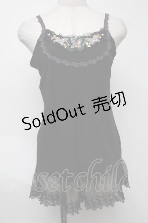 画像: axes femme / トップス  黒 S-25-08-07-024-AX-TO-AS-ZS