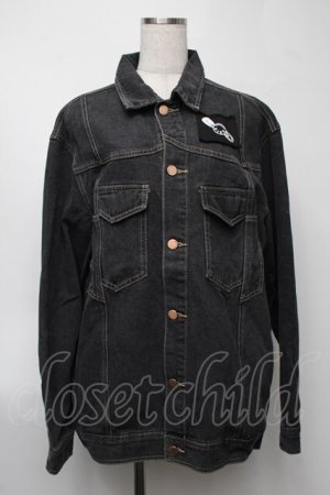 画像: NieR Clothing / デニムジャケット  グレー S-25-08-07-025-PU-JA-AS-ZS