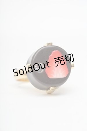 画像: Q-pot. / ストロベリーチョコレートリング   S-25-08-08-008-QP-AC-AS-ZS