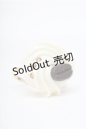 画像: Q-pot. / コーヒーホイップリング   S-25-08-08-009-QP-AC-AS-ZS