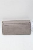 画像2: axes femme / バラ刺繍長財布  グレージュ S-25-08-08-013-AX-ZA-AS-ZT-K025 (2)