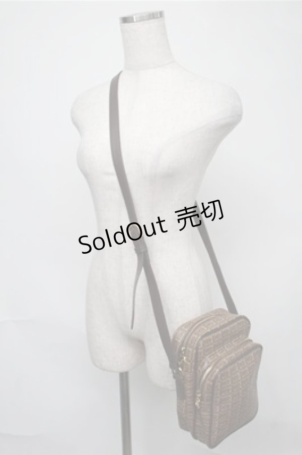 画像3: Q-pot. / チョコレートショルダーバッグ  ブラウン S-25-08-08-021-QP-BG-AS-ZS (3)