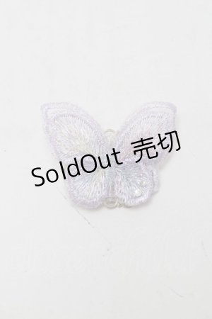 画像: LOLITAその他 / 蝶モチーフクリップ   S-25-08-09-001-LO-AC-HR-ZS