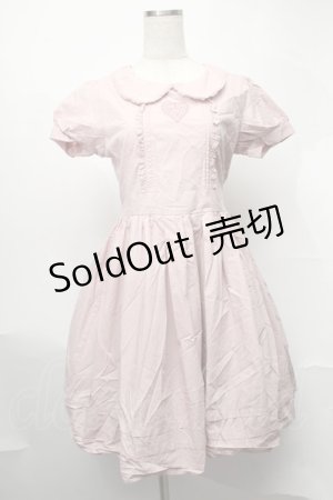 画像: Ank Rouge / Classic Dollyワンピース  ピンク S-25-08-09-042-CA-OP-HR-ZS