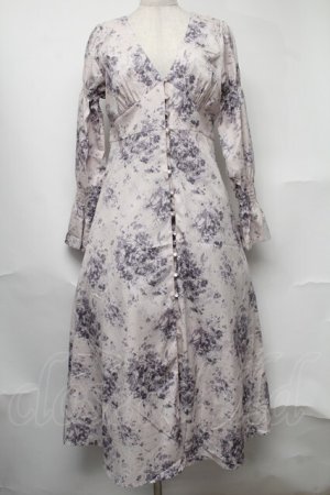 画像: Maison de FLEUR Petite Robe / フラワープリントワンピース   S-25-08-09-043-EL-OP-AS-ZS