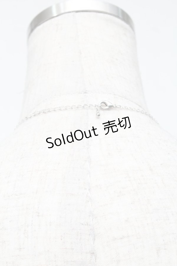 画像2: axes femme / 紫陽花モチーフネックレス  紫 S-25-08-09-021-AX-AC-HR-ZS (2)