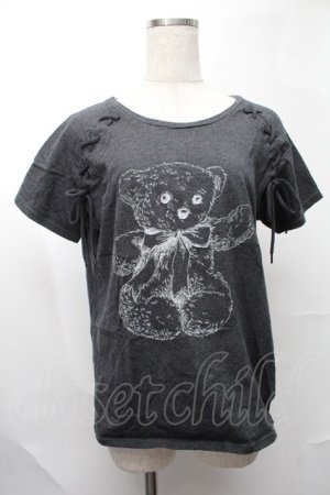 画像: merry jenny / teddyTシャツ  グレー S-25-08-09-034-LO-TO-AS-ZS