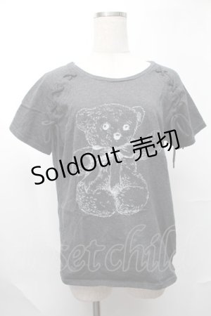 画像: merry jenny / teddyTシャツ  グレー S-25-08-09-034-LO-TO-AS-ZS