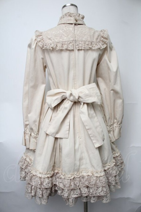 画像2: Reload a Classical / 夕暮れのお屋敷クラシカルドールワンピース  ベージュ S-25-08-11-038-LO-OP-HR-ZT473 (2)