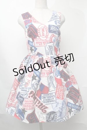 画像: MILK / Patch girlドレス  白 S-25-08-11-005-ML-OP-AS-ZS