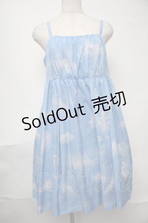 画像: Jane Marple / Holy Airストラップドレス  サックス S-25-08-11-054-JM-OP-AS-ZS