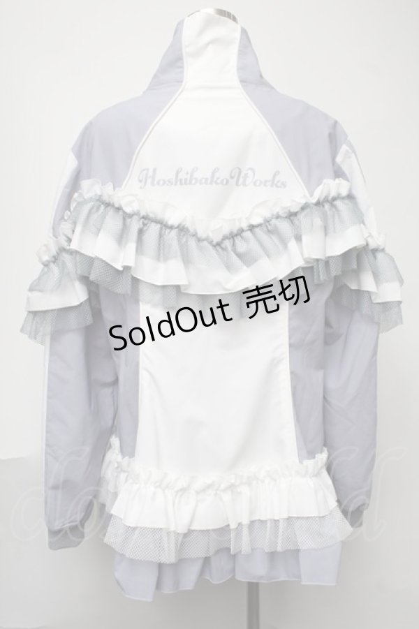 画像2: Hoshibako Works / ジャージワンピース L サックス S-25-08-11-055-LO-OP-AS-ZS (2)