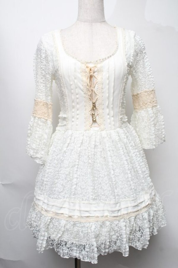 LIZ LISA / レースワンピース オフ S-25-08-11-022-LO-OP-AS-ZS