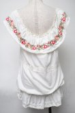 画像2: LIZ LISA / お花刺繍チュニック 0 白 S-25-08-11-026-LO-OP-SZ-ZI (2)