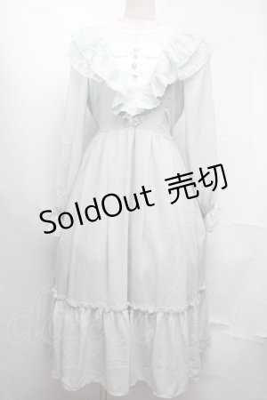 画像: axes femme kawaii / ヴィンテージシフォンワンピース  ミント S-25-08-13-040-AX-OP-HR-ZS