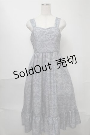 画像: m petit by misako / NINA'Sトワルドジュイジャンパースカート M グレー S-25-08-14-061-LO-OP-AS-ZS
