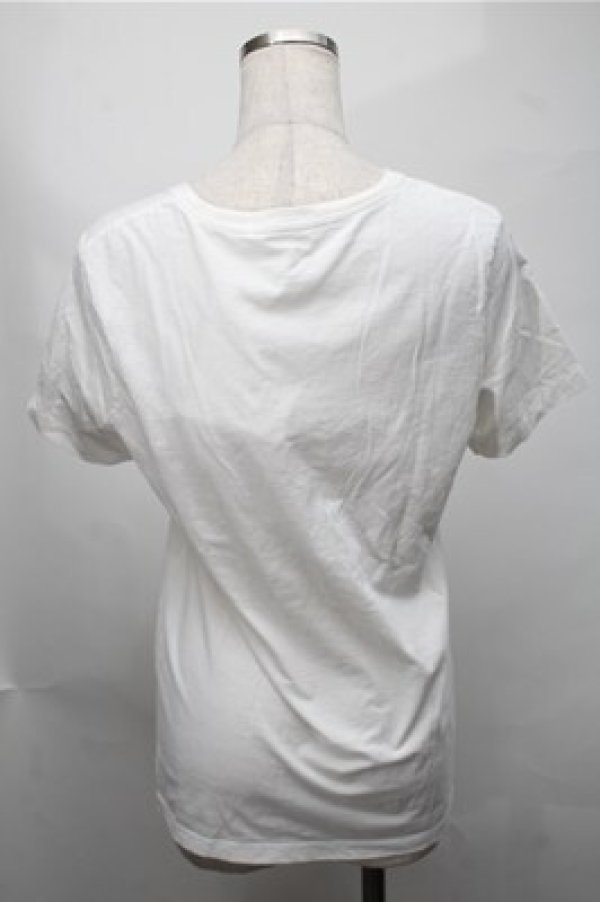 画像2: Jane Marple Dans Le Salon / プリントカットソー  白 S-25-08-14-012-JM-TO-AS-ZT066 (2)