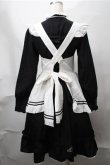 画像2: metamorphose / Clan chateauワンピースセット  黒ｘ白 S-25-08-14-030-ME-OP-AS-ZT507 (2)
