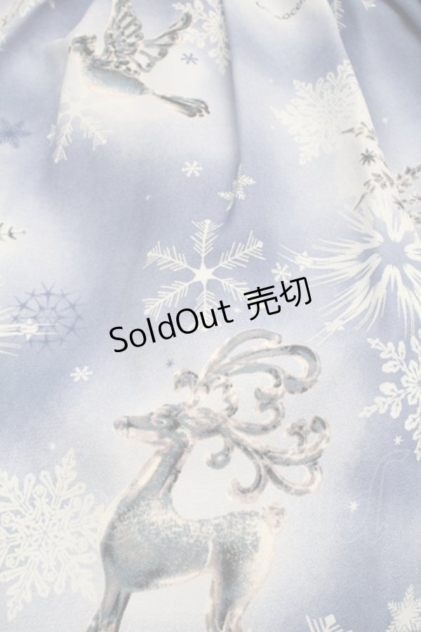 画像3: Innocent World / クリスタルワンダーランドチュールレースジャンパースカート  ブルー S-25-08-15-044-IW-OP-AS-ZS (3)