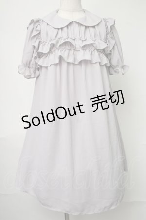 画像: Ank Rouge / シフォンワンピース  ラベンダー S-25-08-15-045-CA-OP-HR-ZS