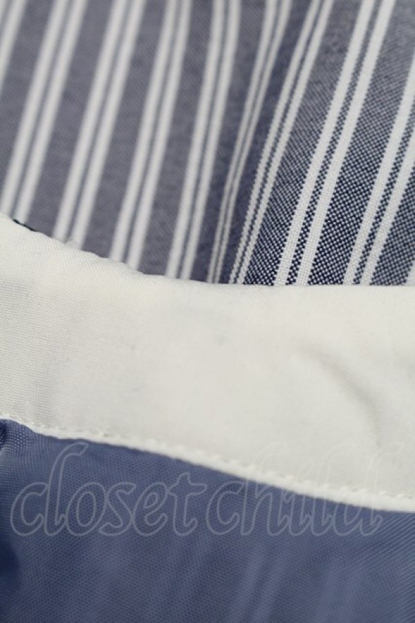 画像3: Jamie エーエヌケー / ストライプワンピース  グレー S-25-08-15-046-LO-OP-AS-ZT090 (3)