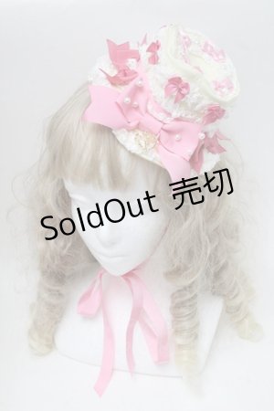 画像: BABY,THE STARS SHINE BRIGHT / Cutie Whipped cream parfaitミニハット  レモン S-25-08-15-016-BA-AC-AS-ZS