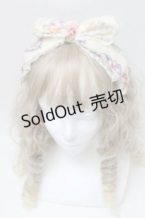 画像: metamorphose / フラワーボトルカチューシャ  アイボリー S-25-08-15-017-ME-AC-HR-ZS