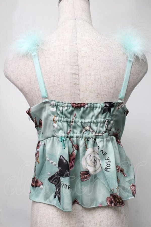 画像2: MILK / ショコラローズキャミ  ミント S-25-08-15-025-ML-TO-AS-ZS (2)