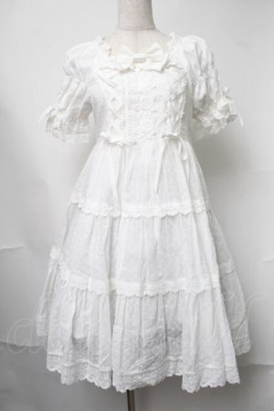 画像: BABY,THE STARS SHINE BRIGHT / デザートワンピース（2025年）  白 S-25-08-15-036-BA-OP-AS-ZS