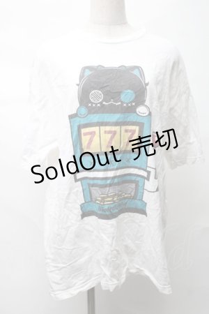 画像: NieR Clothing / プリントTシャツ  白 S-25-08-16-001-PU-TS-HR-ZI