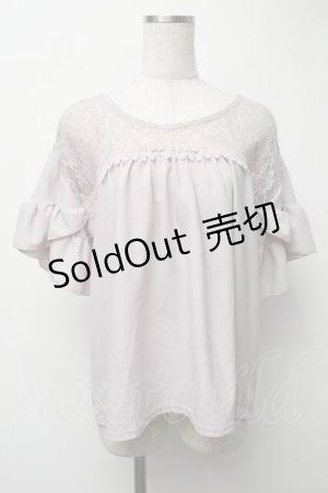 画像: axes femme / トップス  ラベンダー S-25-08-16-013-AX-TO-AS-ZS