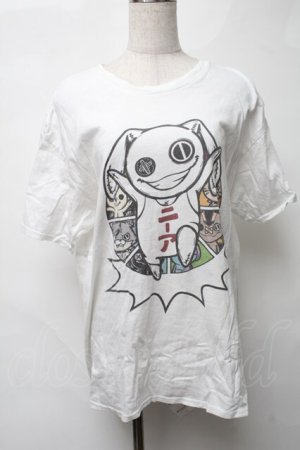 画像: NieR Clothing / プリントTシャツ  白 S-25-08-16-002-PU-TS-HR-ZS