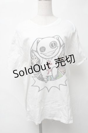 画像: NieR Clothing / プリントTシャツ  白 S-25-08-16-002-PU-TS-HR-ZI