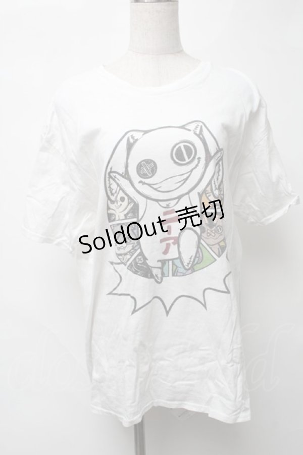 画像1: NieR Clothing / プリントTシャツ  白 S-25-08-16-002-PU-TS-HR-ZI (1)