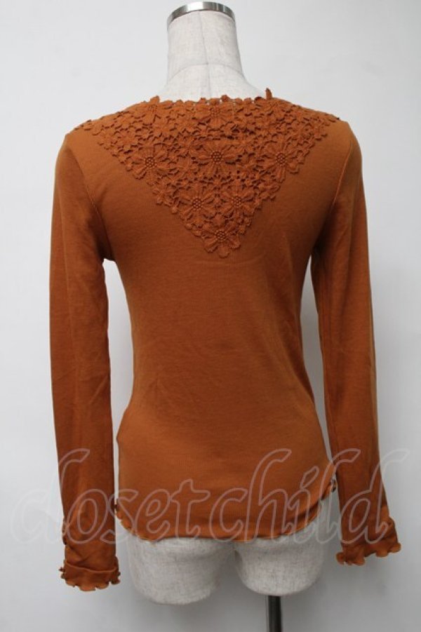 画像2: axes femme / トップス  カラシ S-25-08-16-020-AX-TO-AS-ZT131 (2)