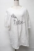 画像1: NieR Clothing / プリントTシャツ  白 S-25-08-16-003-PU-TS-HR-ZI (1)