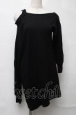 画像1: NieR Clothing / 肩開きトップス  黒 S-25-08-16-032-PU-TO-HR-ZY (1)