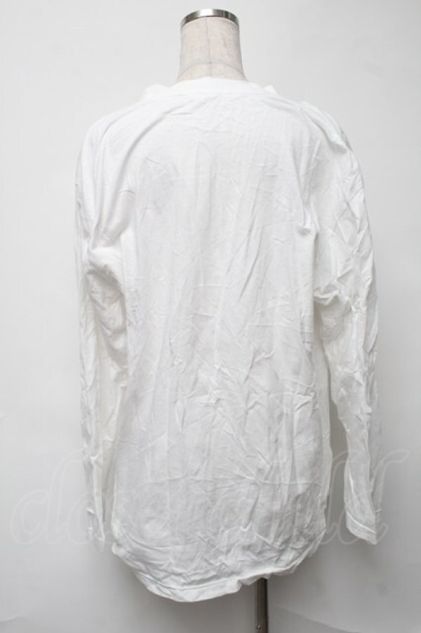 画像2: NieR Clothing / プリントロンT  白 S-25-08-16-004-PU-TO-HR-ZT179 (2)